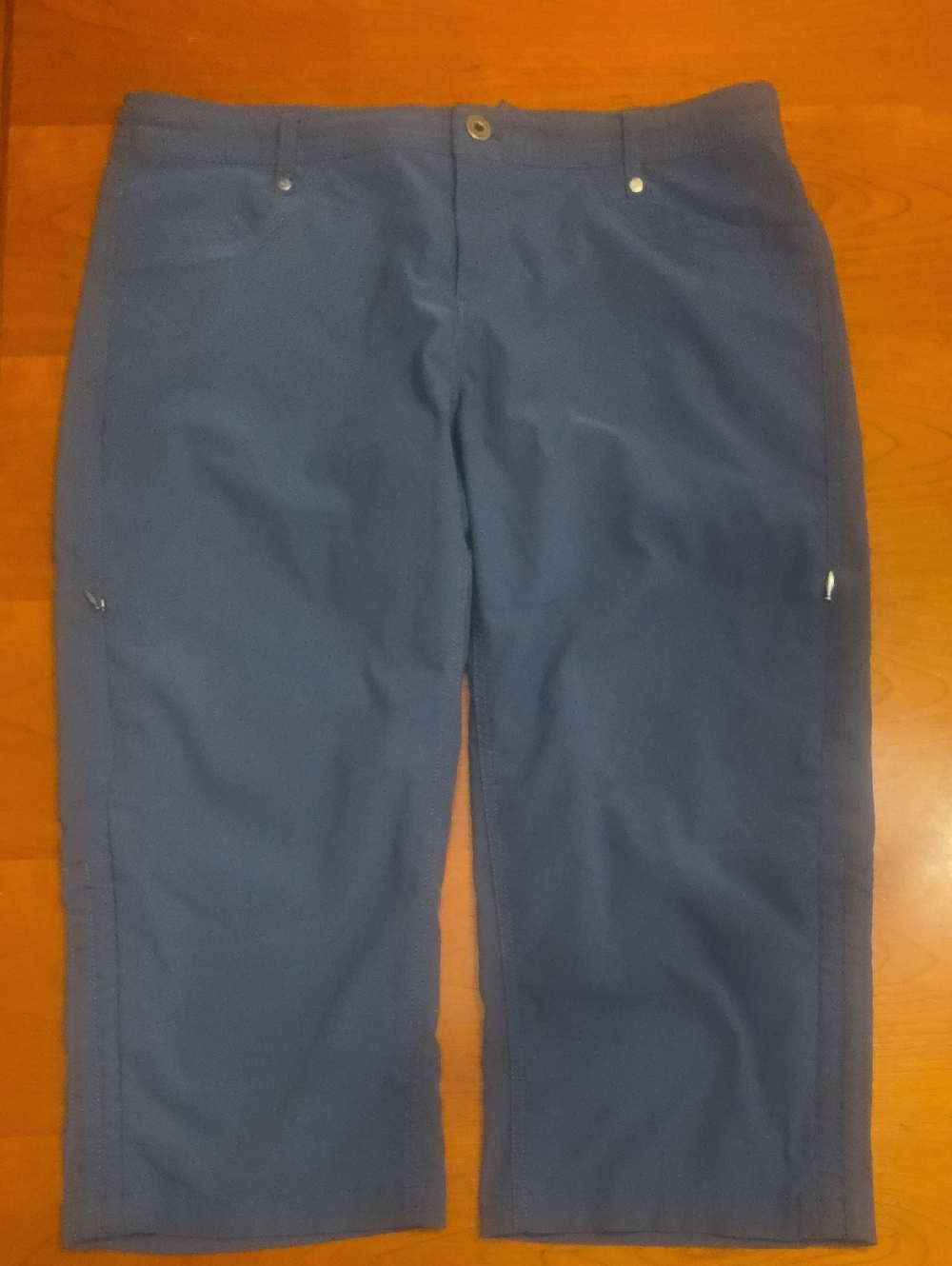Kuhl Women's Trekr Kapris - Slate Blue Gray - Size 12